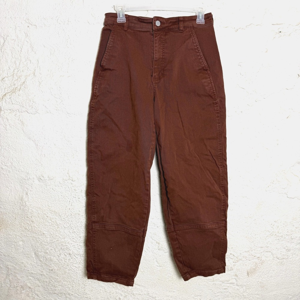 Everlane Womens Utility Barrel Leg Denim Jeans Size 6 Brown Gorpcore Y2K Pants